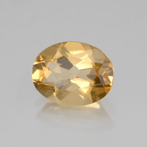 Berillo dorato Giallo naturale da 1.57 ct, Taglio ovale, VVS-VS