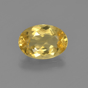 Berillo dorato Giallo naturale da 1.80 ct, Taglio ovale, VS