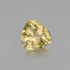 Berillo dorato Giallo naturale da 1.16 ct, Taglio trillion, VS