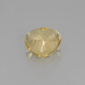 Berillo dorato Giallo naturale da 1.16 ct, Taglio trillion, VS