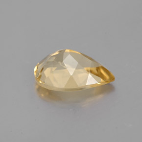 Berillo dorato Giallo naturale da 1.75 ct, Forma a pera, VVS-VS