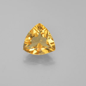 Berillo dorato Giallo naturale da 1.35 ct, Taglio trillion, VS