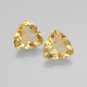Berillo dorato naturale giallo da  ct, trillion, VVS