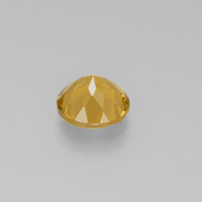 Berillo dorato naturale giallo da 2,40 ct, taglio rotondo, VS