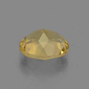 Berillo dorato naturale giallo da 2,58 ct, taglio ovale, VS