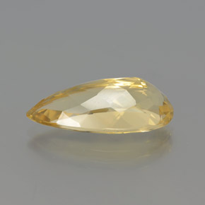Berillo dorato Giallo naturale da 4.99 ct, Forma a pera, VVS