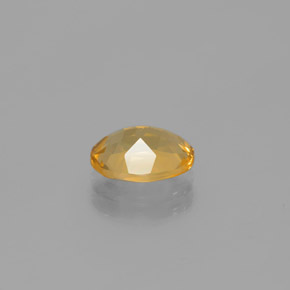 Berillo dorato naturale giallo da 1,60 ct, taglio ovale, VVS-VS