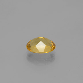Berillo dorato naturale dorato da 1,62 ct, taglio ovale, VVS-VS