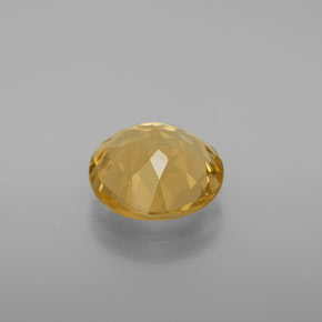 Berillo dorato naturale giallo da 3,13 ct, taglio rotondo, VVS-VS