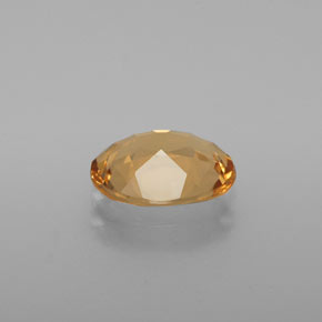 Berillo dorato naturale dorato da 1,46 ct, taglio ovale, VVS-VS