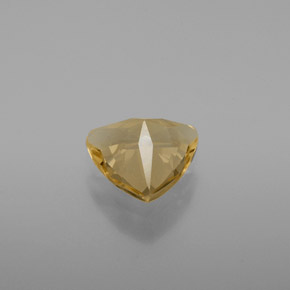 Berillo dorato naturale giallo da 1,35 ct, trillion, VVS-VS