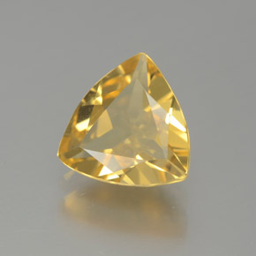 Berillo dorato Giallo naturale da 1.32 ct, Taglio trillion, VVS-VS