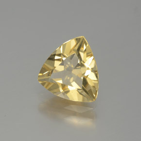 Berillo dorato Giallo naturale da 1.32 ct, Taglio trillion, VVS-VS