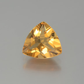 Berillo dorato Giallo naturale da 1.32 ct, Taglio trillion, VVS