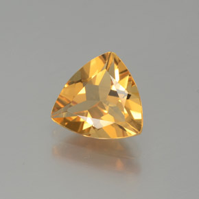 Berillo dorato Giallo naturale da 1.32 ct, Taglio trillion, VVS