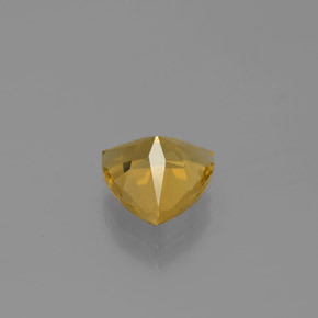 Berillo dorato Giallo naturale da 1.47 ct, Taglio trillion, VVS-VS