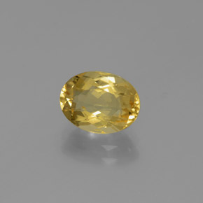 Berillo dorato Giallo naturale da 1.68 ct, Taglio ovale, VVS-VS