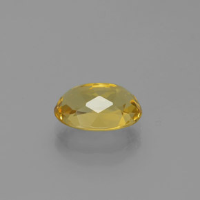 Berillo dorato Giallo naturale da 2.12 ct, Taglio ovale, VVS-VS