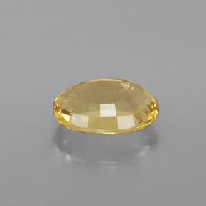 Berillo dorato Giallo naturale da 1.28 ct, Taglio ovale, VVS