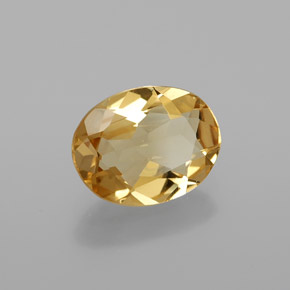 Berillo dorato Giallo naturale da 1.35 ct, Taglio ovale, VVS-VS