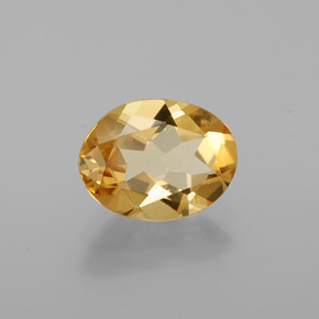 Berillo dorato Giallo naturale da 1.39 ct, Taglio ovale, VS