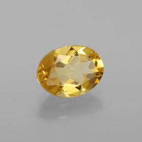Berillo dorato Giallo naturale da 1.16 ct, Taglio ovale, VVS-VS
