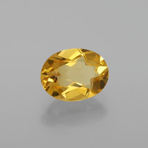 Berillo dorato Giallo naturale da 1.23 ct, Taglio ovale, VS