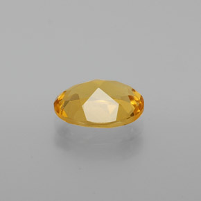 Berillo dorato naturale giallo da 1,14 ct, taglio ovale, VVS-VS