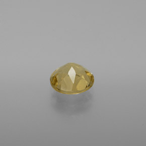 Berillo dorato naturale giallo da 1,19 ct, taglio rotondo, VS