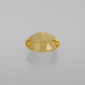 Berillo dorato naturale giallo da 1,15 ct, taglio ovale, VVS