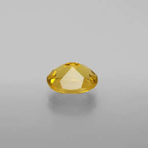 Berillo dorato Giallo naturale da 1.29 ct, Taglio ovale, VVS-VS