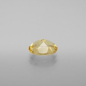 Berillo dorato naturale giallo da 1,10 ct, taglio ovale, VVS-VS