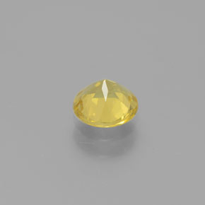 Berillo dorato Giallo naturale da 0.61 ct, Taglio rotondo, VS