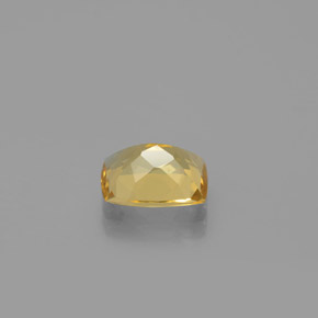 Berillo dorato naturale giallo da 1,83 ct, taglio a cuscino, VS