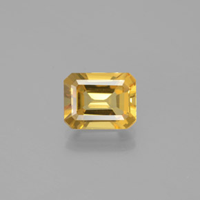Berillo dorato Giallo naturale da 2.26 ct, Taglio smeraldo, VVS-VS