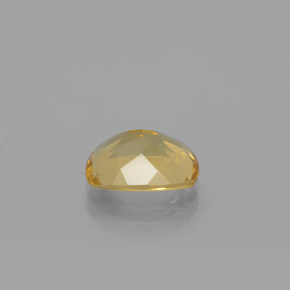 Berillo dorato naturale giallo da 2,28 ct, taglio a cuscino, VS