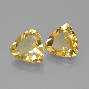 Berillo dorato naturale giallo da  ct, trillion, VVS-VS