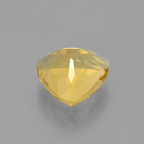Berillo dorato naturale giallo da 2,23 ct, trillion, VS