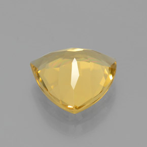 Berillo dorato Giallo naturale da 2.72 ct, Taglio trillion, VVS