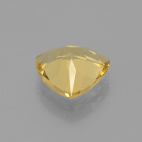 Berillo dorato Giallo naturale da 2.36 ct, Taglio trillion, VVS-VS