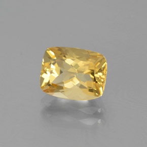 Berillo dorato Giallo naturale da 1.82 ct, Taglio a cuscino, VVS
