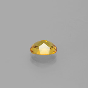 Berillo dorato naturale giallo da 1,13 ct, taglio a cuscino, VVS