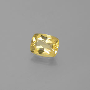 Berillo dorato giallo naturale da 0,99 ct, taglio a cuscino, VVS