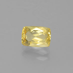Berillo dorato Giallo naturale da 0.89 ct, Taglio a cuscino, VVS-VS