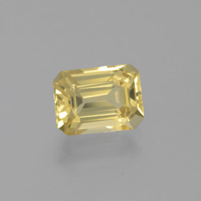 Berillo dorato Giallo naturale da 1.74 ct, Taglio smeraldo, VVS