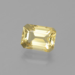 Berillo dorato Giallo naturale da 1.74 ct, Taglio smeraldo, VVS