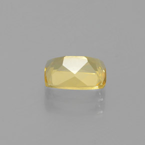 Berillo dorato Giallo naturale da 0.87 ct, Taglio a cuscino, VVS-VS
