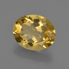 Berillo dorato Giallo oro naturale da 3.88 ct, Taglio ovale, VVS