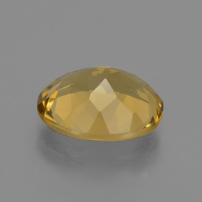 Berillo dorato naturale oro da 4,23 ct, taglio ovale, VS