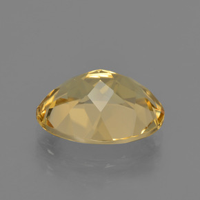 Berillo dorato naturale oro da 3,17 ct, taglio ovale, VVS